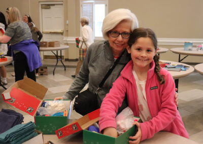 Operation Christmas Child Packing Party: A Joy-Filled Success at Trinity Baptist Church