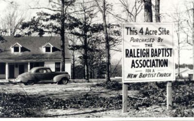 Before It Was Trinity: The Old Schoolhouse on Six Forks Road